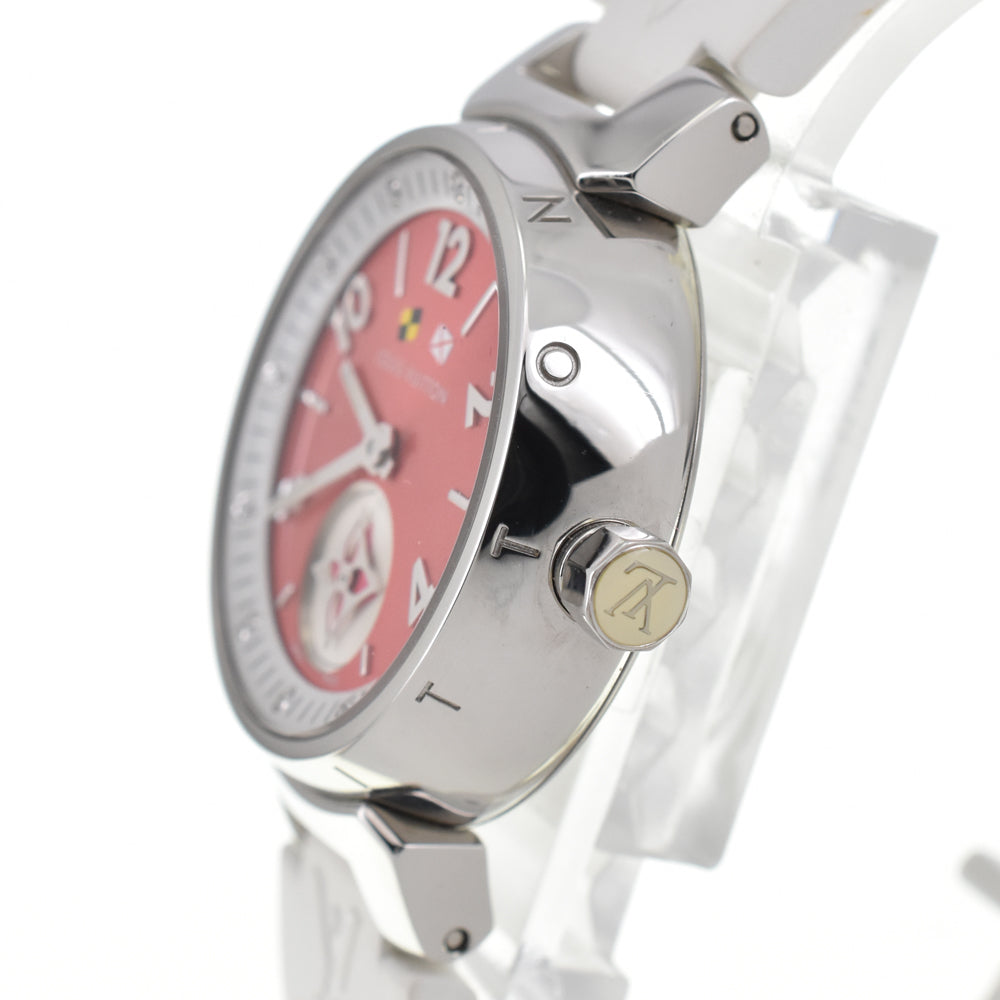 LOUIS VUITTON Tambour Lovely Cup Q1M02 12P diamond pink Dial Quartz Ladies
 Watch Q#146506