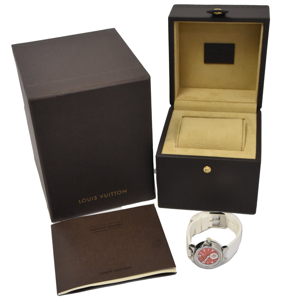 LOUIS VUITTON Tambour Lovely Cup Q1M02 12P diamond pink Dial Quartz Ladies
 Watch Q#146506