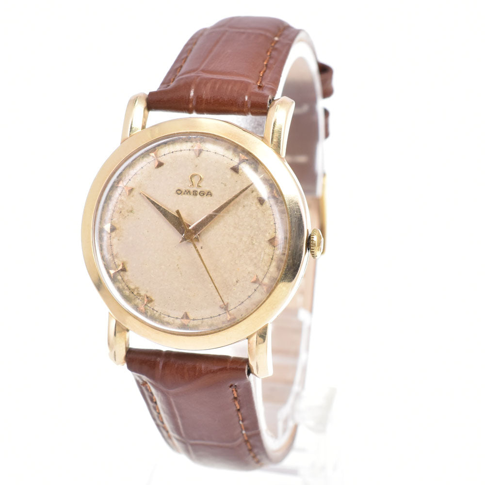 OMEGA Ref.387532 vintage Cal.371 gold Dial Hand Winding Men's
 Watch R#146507