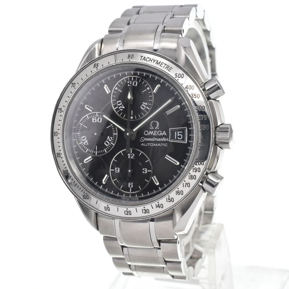 with paper OMEGA Speedmaster 3513.50 Chronograph black Dial Automatic Men's
 Watch E#146524
