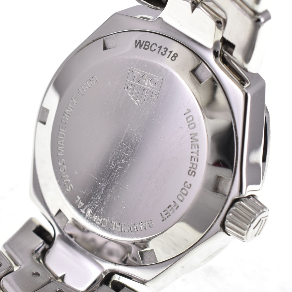 with paper TAG HEUER Link WBC1318.BA0600 12P diamond blue Dial Quartz Ladies
 Watch A#146532
