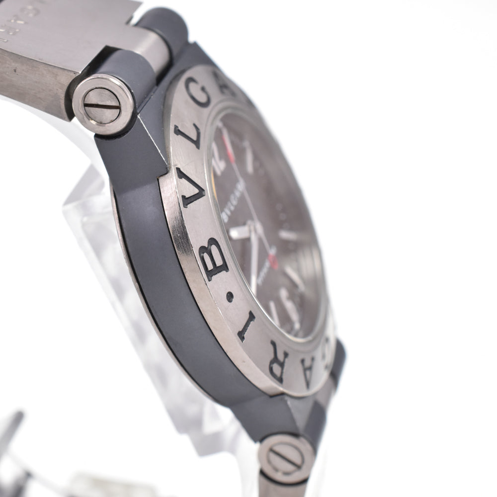 BVLGARI Diagono Titanium TI32TA Date black Dial Quartz Unisex
 Watch A#146534