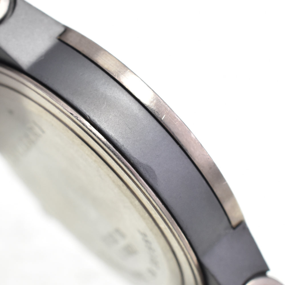 BVLGARI Diagono Titanium TI32TA Date black Dial Quartz Unisex
 Watch A#146534