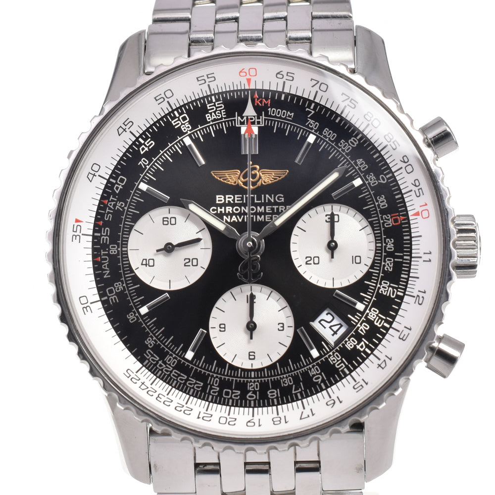 BREITLING Navi timer A23322 Chronograph black Dial Automatic Men's
 Watch G#146535