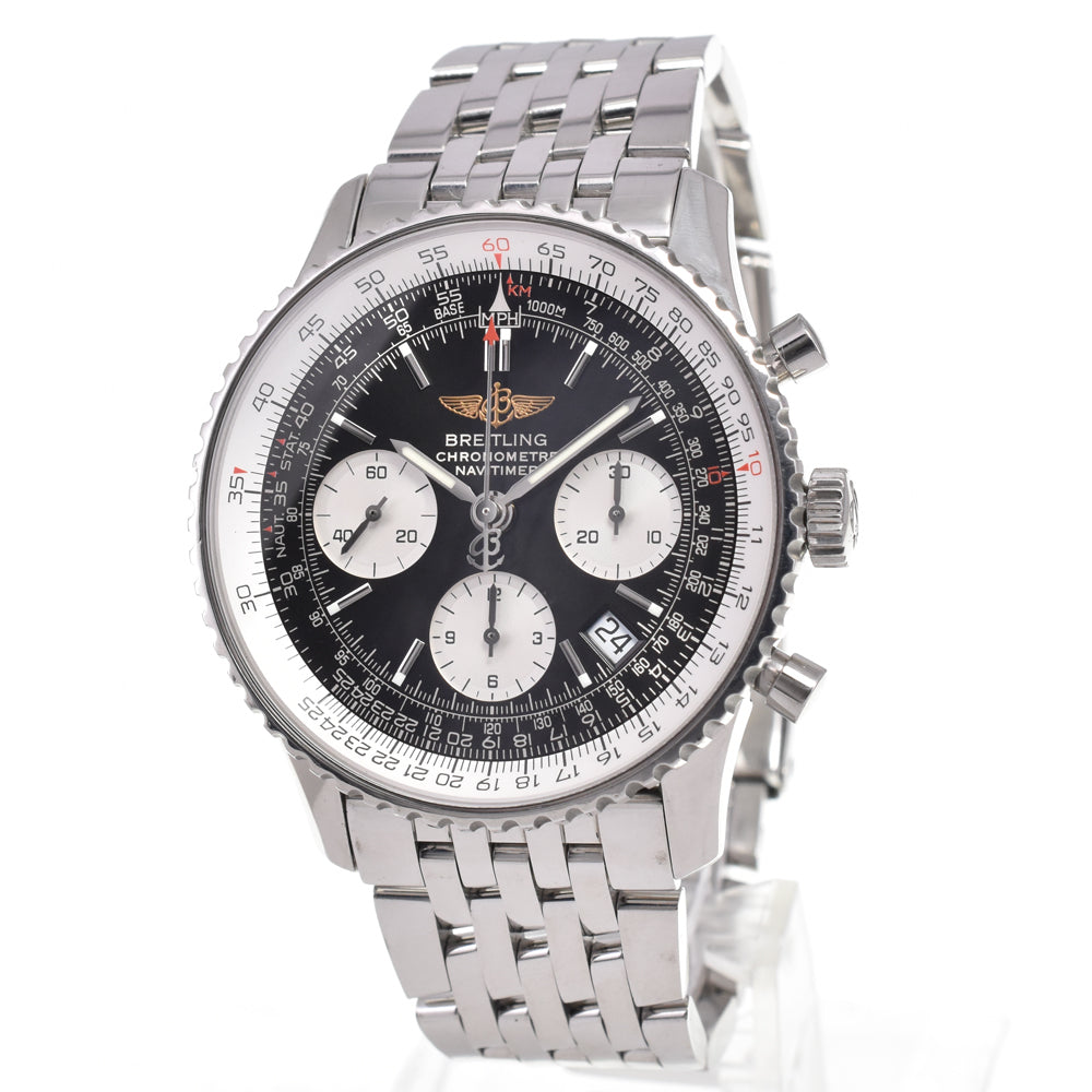 BREITLING Navi timer A23322 Chronograph black Dial Automatic Men's
 Watch G#146535