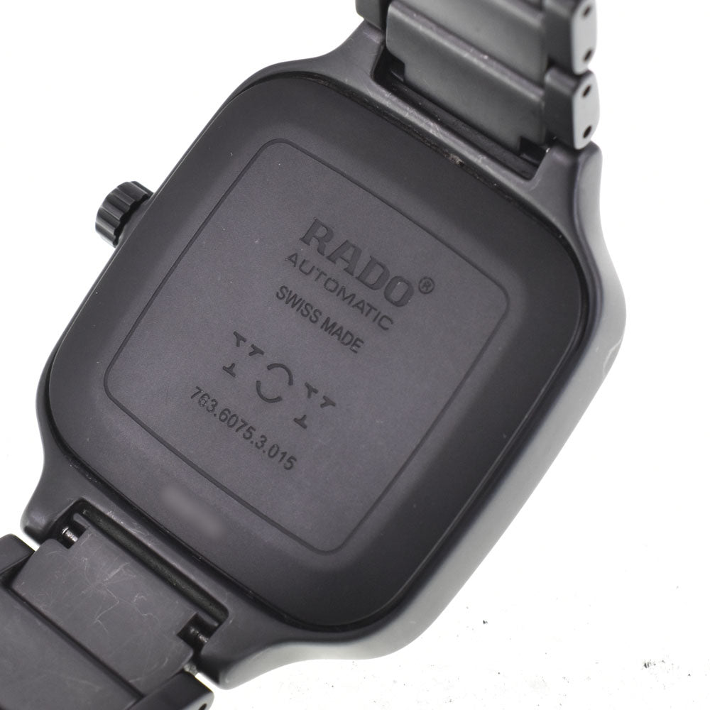 with paper RADO True R27075152 ceramic black Dial Automatic Men's
 Watch R#146536
