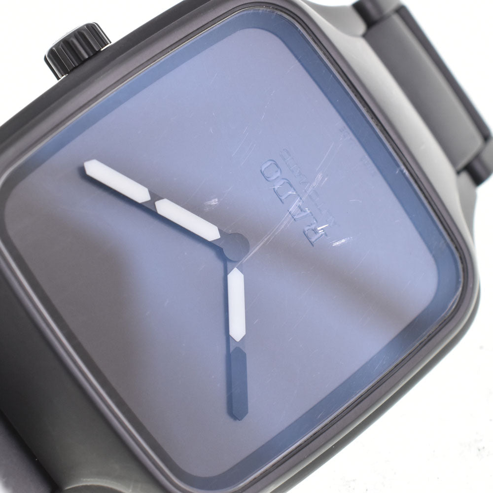 with paper RADO True R27075152 ceramic black Dial Automatic Men's
 Watch R#146536