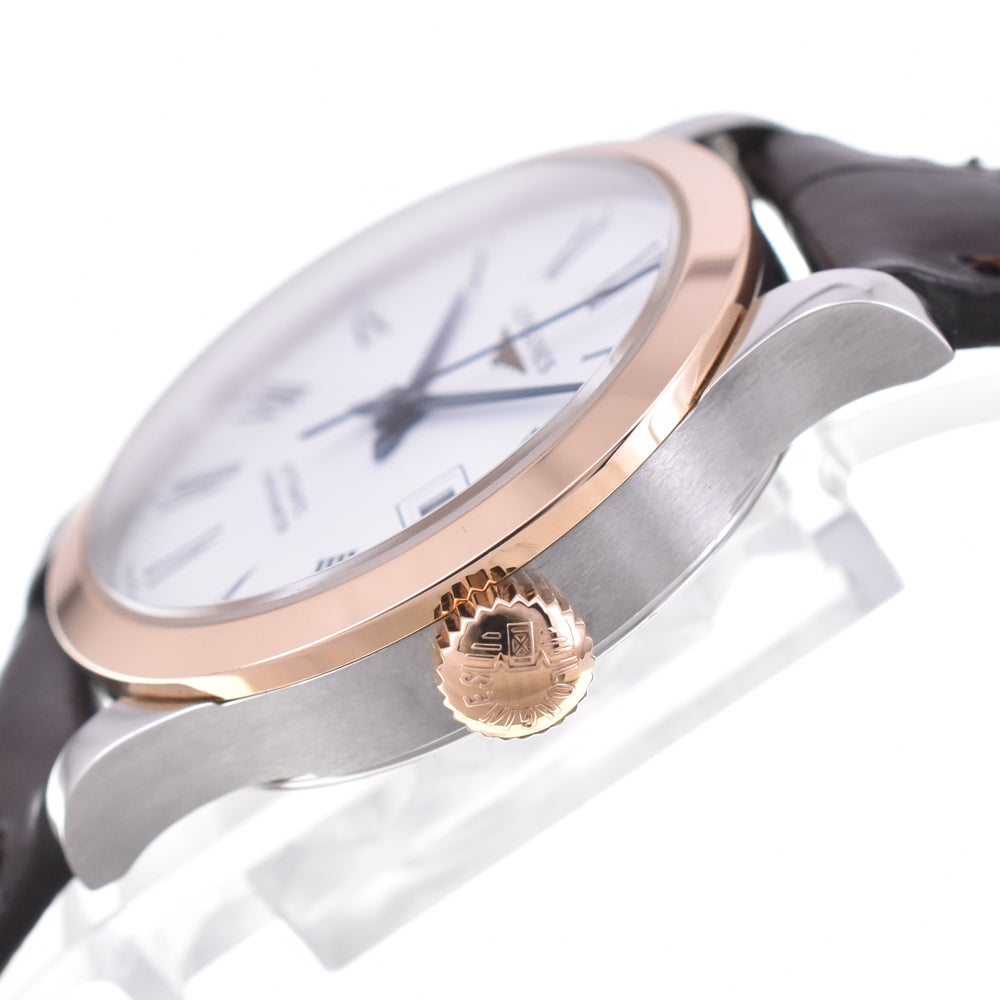 with paper LONGINES record date L2.321.5.11.2 white Dial Automatic Ladies
 Watch R#146543