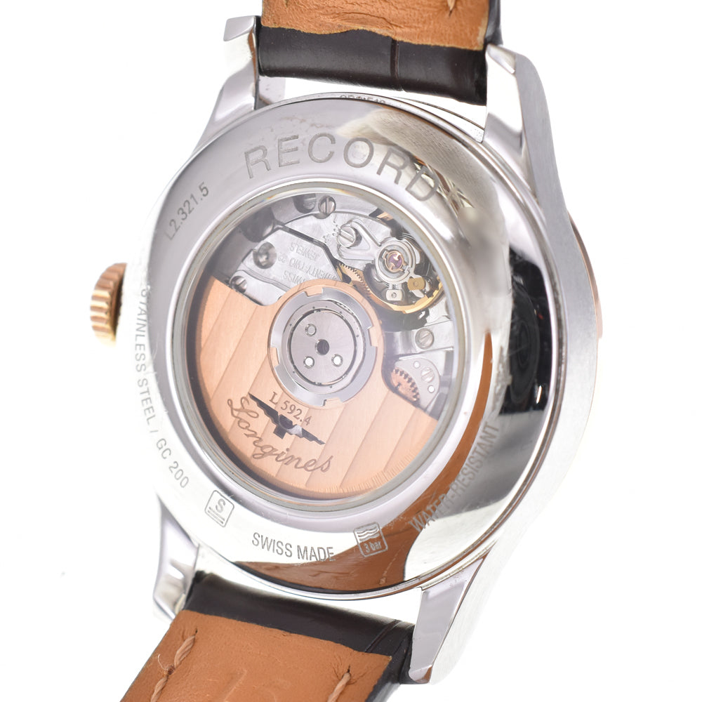with paper LONGINES record date L2.321.5.11.2 white Dial Automatic Ladies
 Watch R#146543