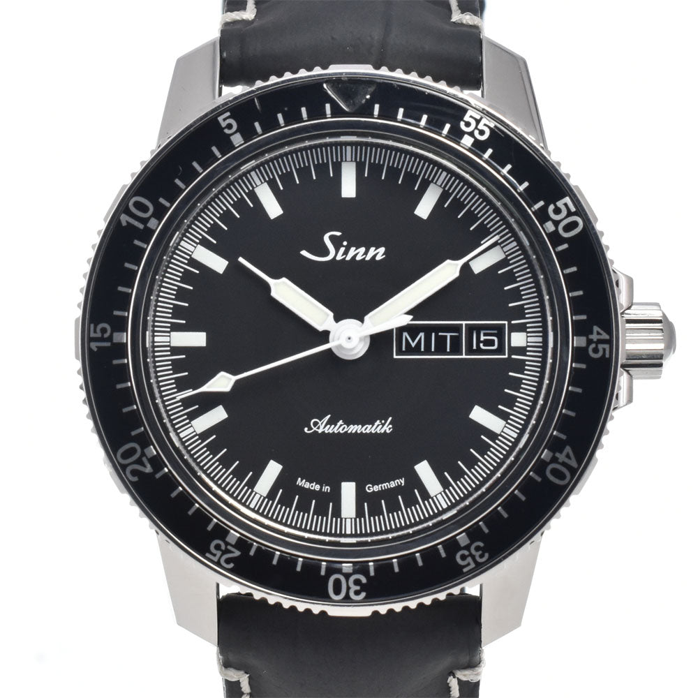 Sinn 104 Pilot's Watch 104.0886 Day date black Dial Automatic Men's
 Watch H#146551