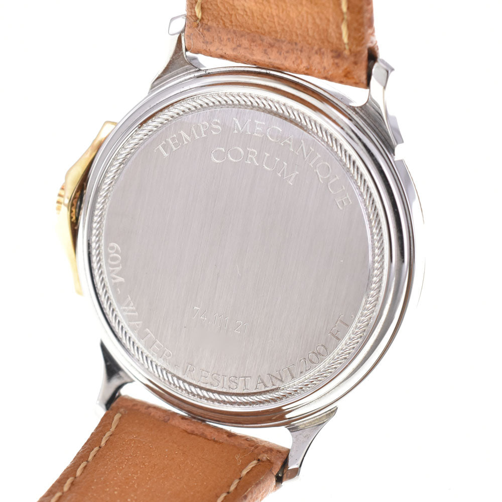 CORUM Temp mechanic 74.111.21 Date Silver Dial Automatic Men's
 Watch R#146553