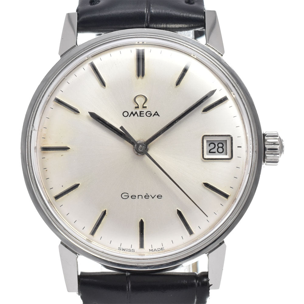 OMEGA Geneva vintage Cal.613 Silver Dial Hand Winding Men's
 Watch C#146564
