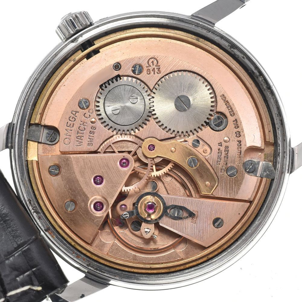 OMEGA Geneva vintage Cal.613 Silver Dial Hand Winding Men's
 Watch C#146564