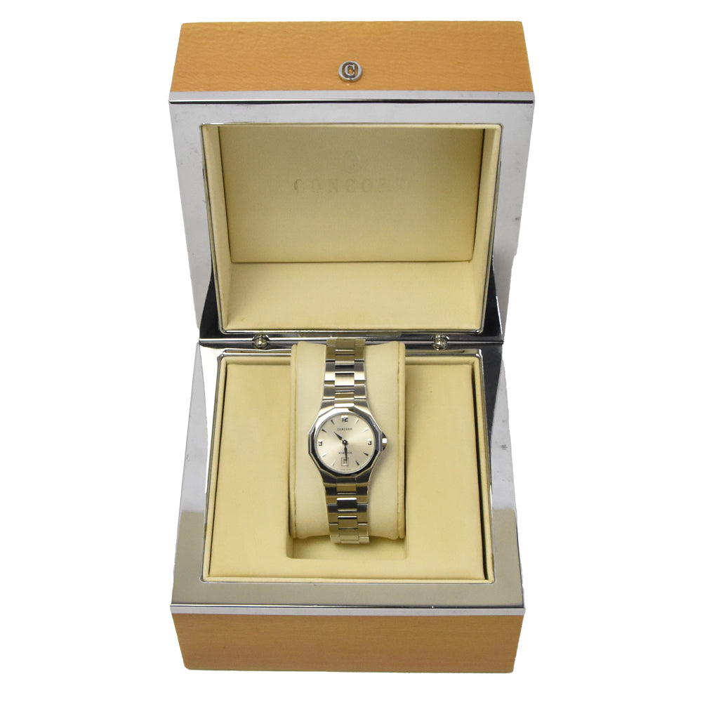 Concord Mariner 14E31840 Date Silver Dial Quartz Ladies
 Watch R#146569