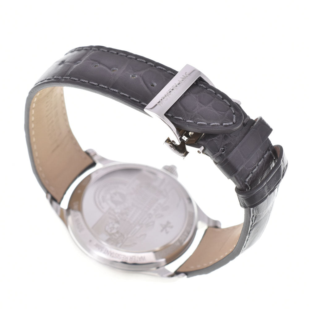 with paper MONTBLANC Heritage 119951 Monopusher Silver Dial Automatic Men's
 Watch R#146571