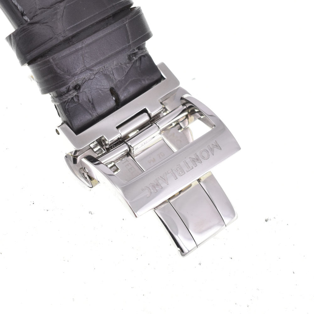 with paper MONTBLANC Heritage 119951 Monopusher Silver Dial Automatic Men's
 Watch R#146571