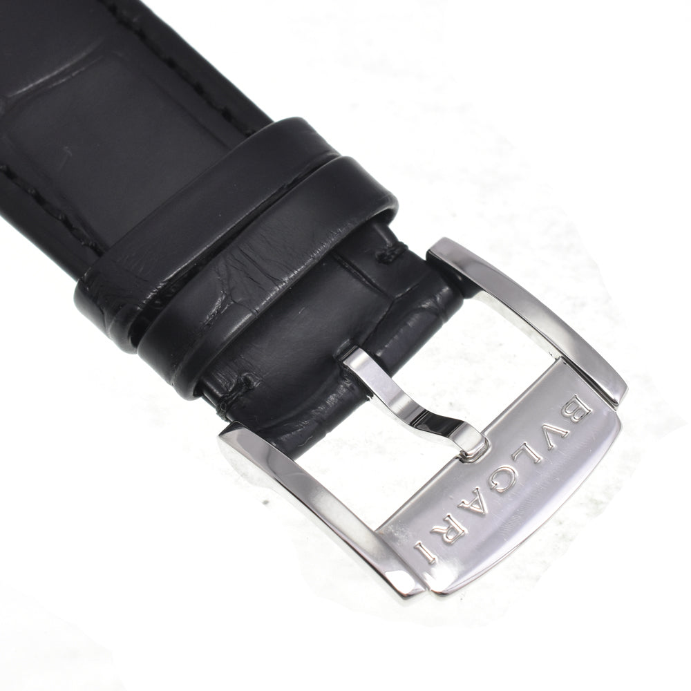 with paper BVLGARI Bvlgari Roma Finissimo BB41SXTRO 40th Anniversary Model black Dial Hand Winding Men's
 Watch G#146572