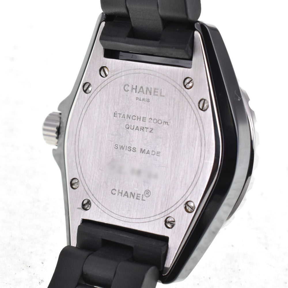 CHANEL J12 H0681 Ceramic / rubber black Dial Quartz Ladies
 Watch A#146576