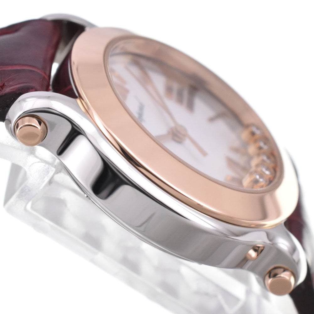 with paper Chopard Happy sports 278509-6001 5P Diamond white Dial Quartz Ladies
 Watch R#146577