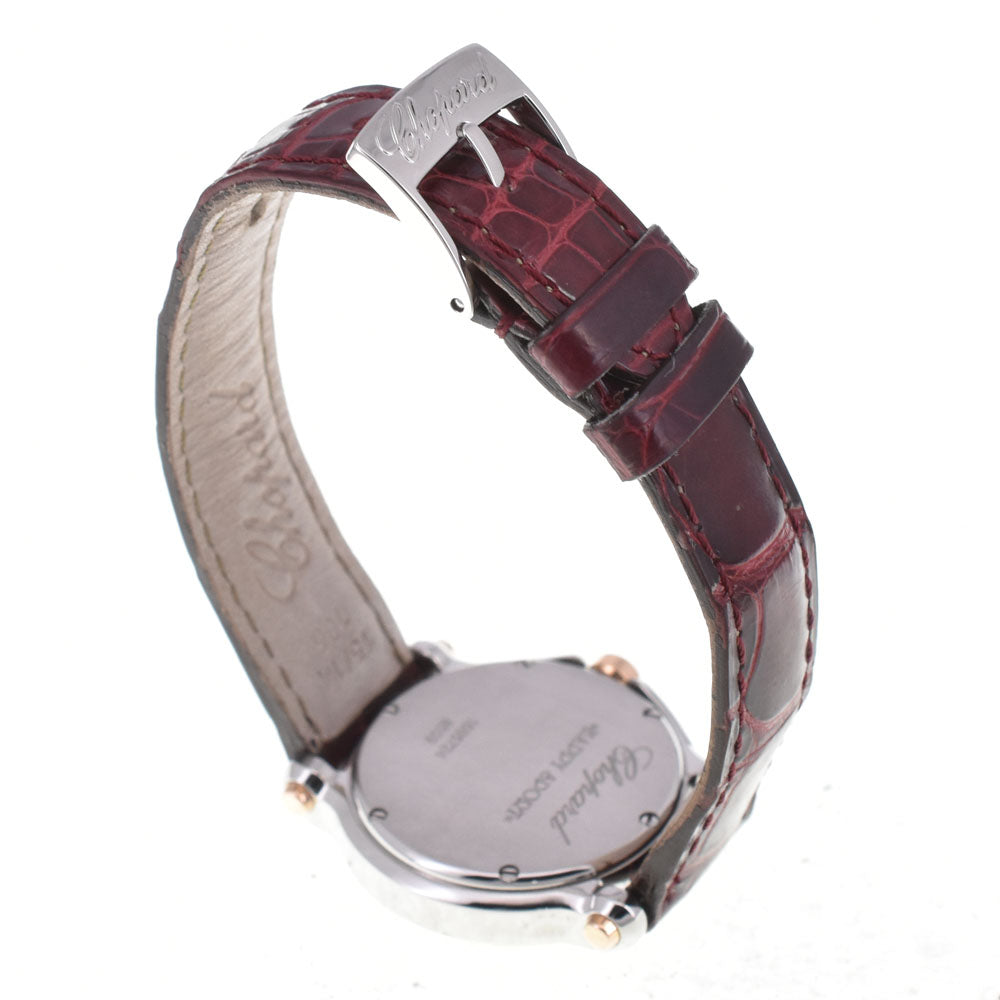 with paper Chopard Happy sports 278509-6001 5P Diamond white Dial Quartz Ladies
 Watch □#146577
