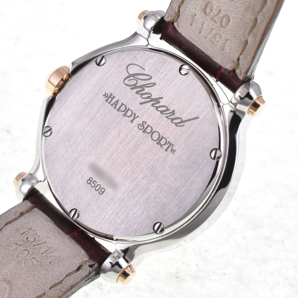 with paper Chopard Happy sports 278509-6001 5P Diamond white Dial Quartz Ladies
 Watch R#146577