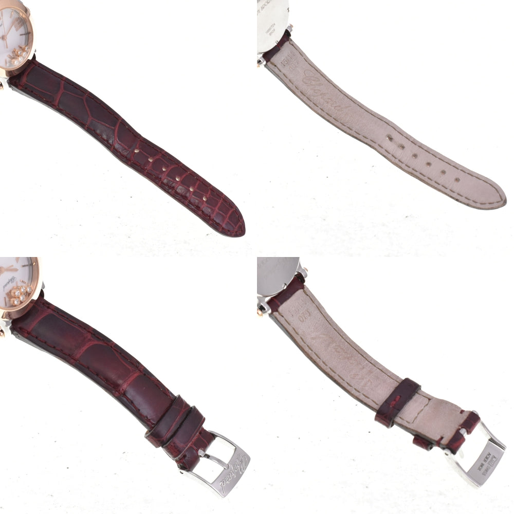 with paper Chopard Happy sports 278509-6001 5P Diamond white Dial Quartz Ladies
 Watch R#146577