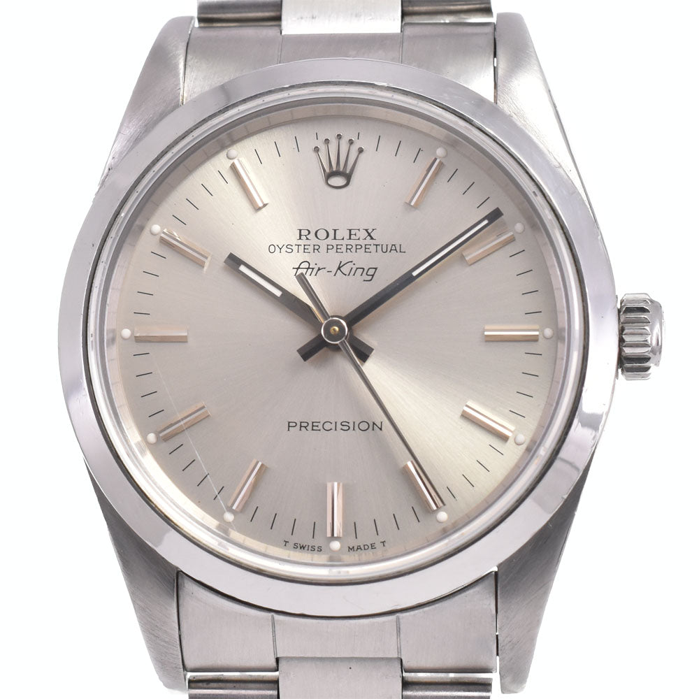 ROLEX Air king Ref.14000 Cal.3000 Silver Dial Automatic Men's
 Watch A#146580