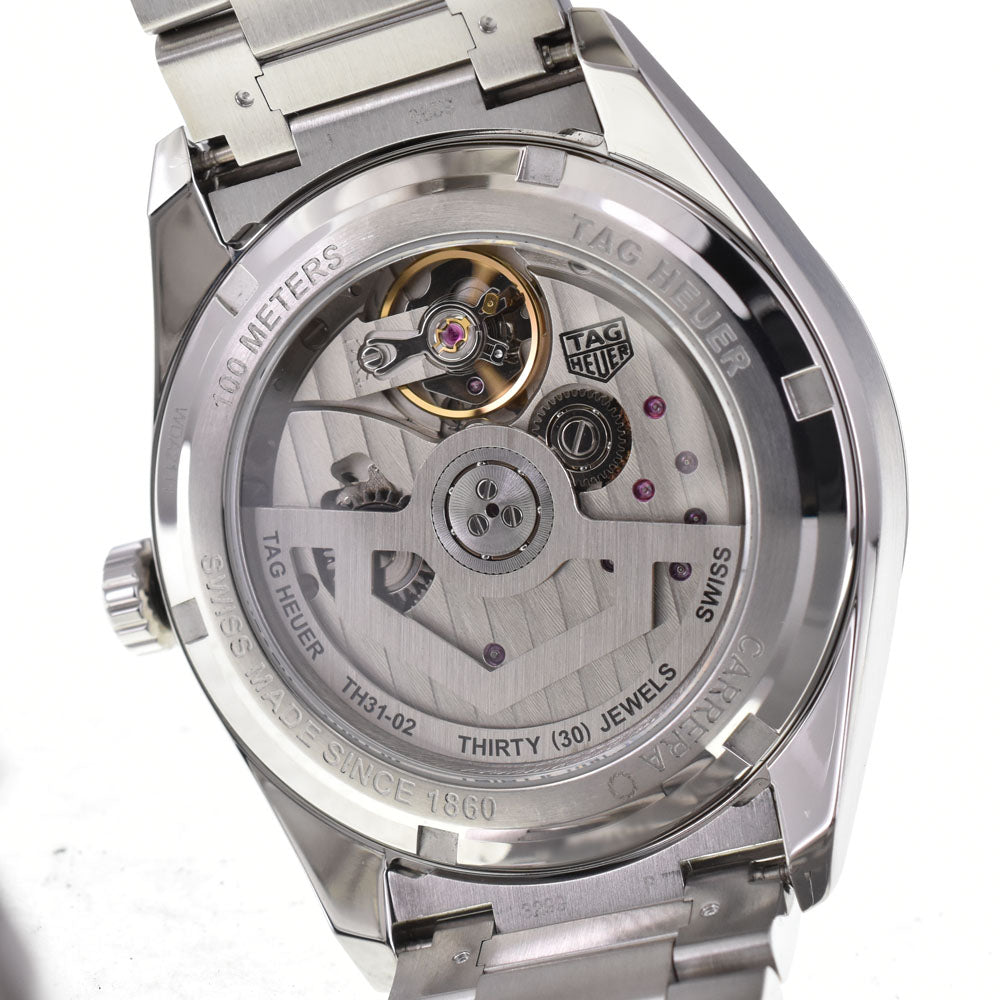 with paper TAG HEUER Carrera WDA2111.BA0043 black Dial Automatic Men's
 Watch A#146583