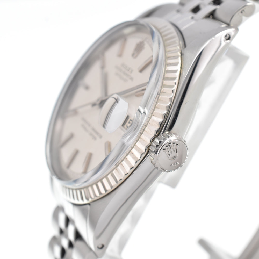 ROLEX DATEJUST 1601 vintage Cal.1570 Silver Dial Automatic Men's
 Watch D#146586