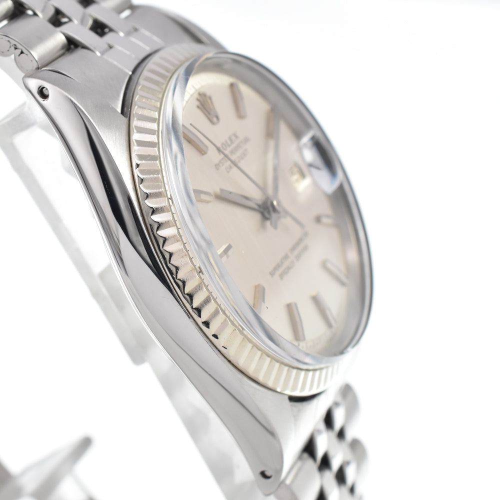 ROLEX DATEJUST 1601 vintage Cal.1570 Silver Dial Automatic Men's
 Watch D#146586