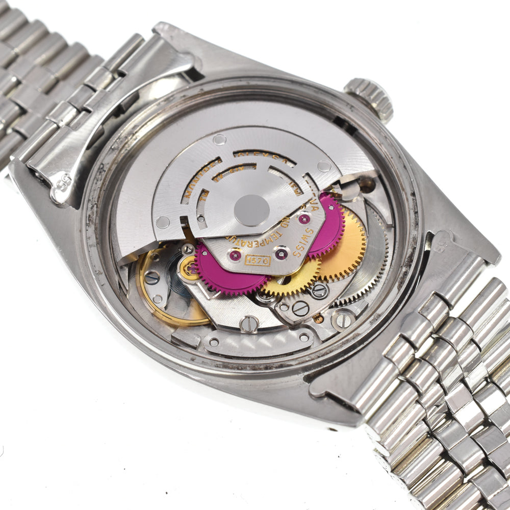 ROLEX DATEJUST 1601 vintage Cal.1570 Silver Dial Automatic Men's
 Watch D#146586