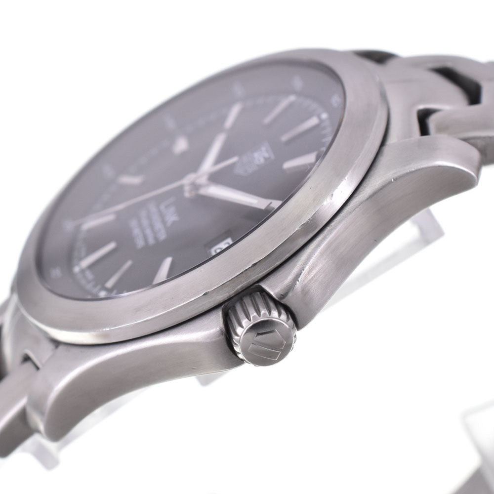 TAG HEUER Link WJF5110 Date black Dial Automatic Men's
 Watch B#146587