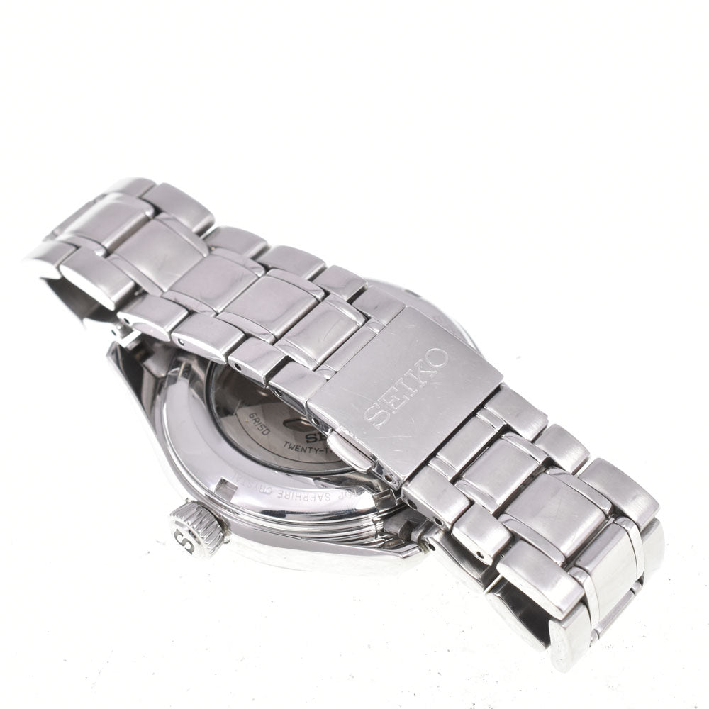 SEIKO Presage 6R15-03N0 see-through back black Dial Automatic Men's
 Watch A#146589