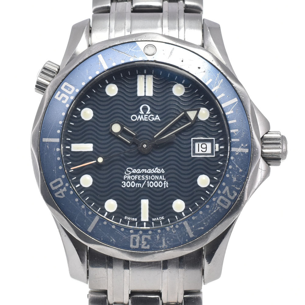 OMEGA Seamaster Professional 300m 2561.80 blue Dial Quartz Boy's
 Watch I#146597