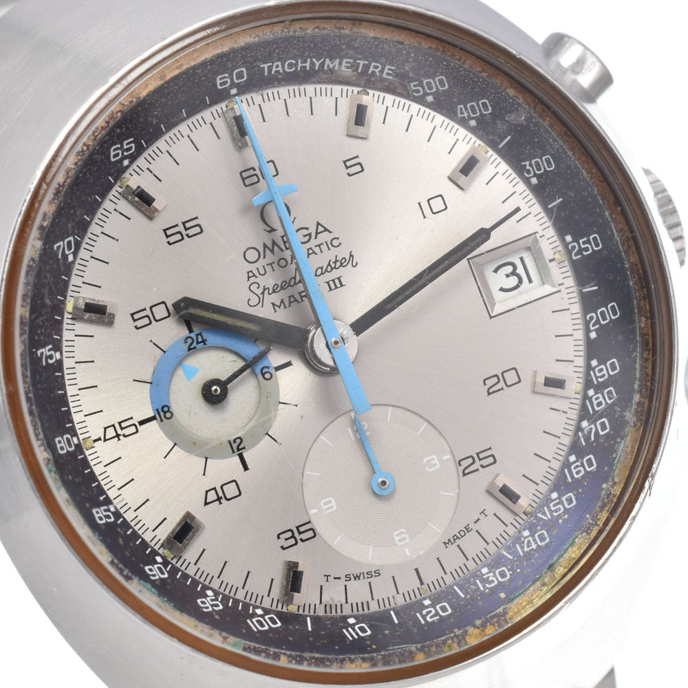 OMEGA Speedmaster Mark III 176.002 vintage Chronograph Cal.1040 Silver Dial Automatic Men's
 Watch L#146598