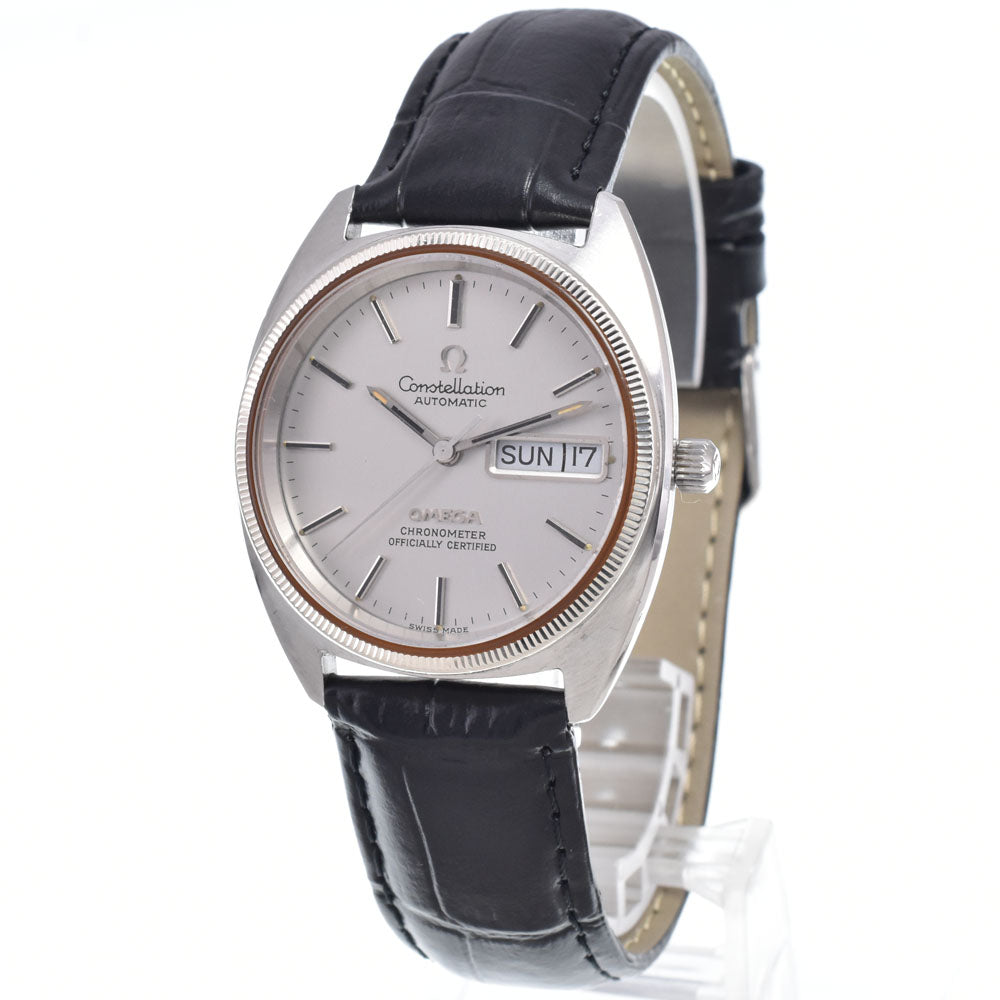 OMEGA Constellation 168.0057 vintage Chronometer 34 mm Cal.1021 Silver Dial Automatic Men's
 Watch N#146605