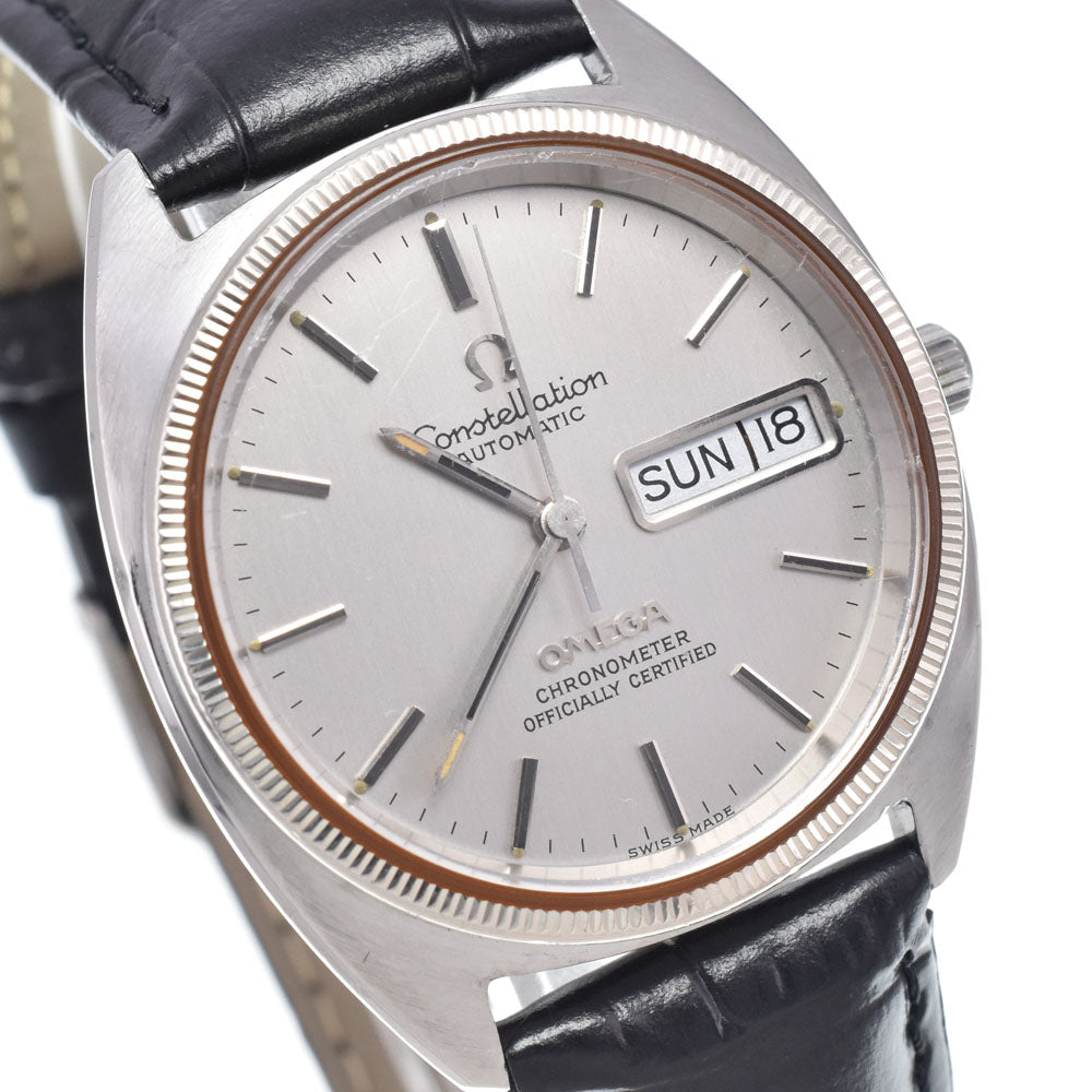 OMEGA Constellation 168.0057 vintage Chronometer 34 mm Cal.1021 Silver Dial Automatic Men's
 Watch N#146605