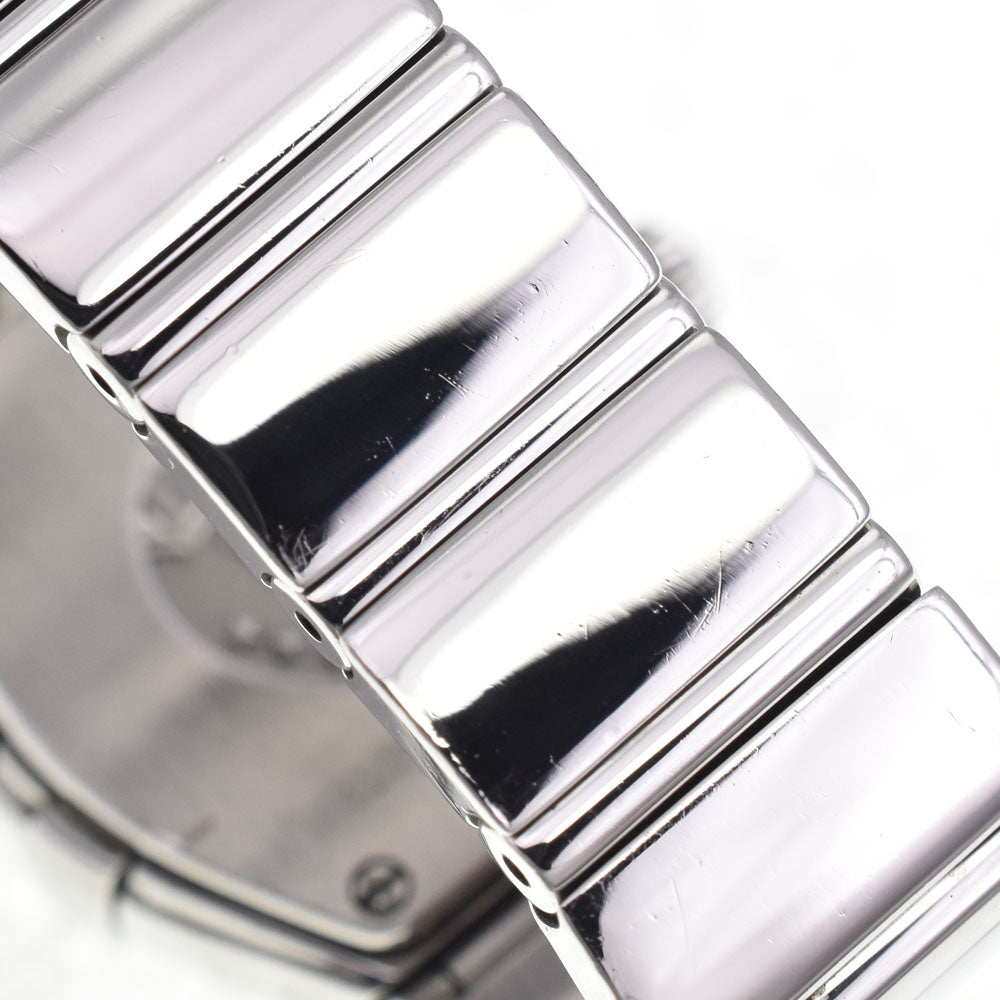 OMEGA Constellation polish 123.10.24.60.51.002 12P diamond black Dial Quartz Ladies
 Watch A#146611