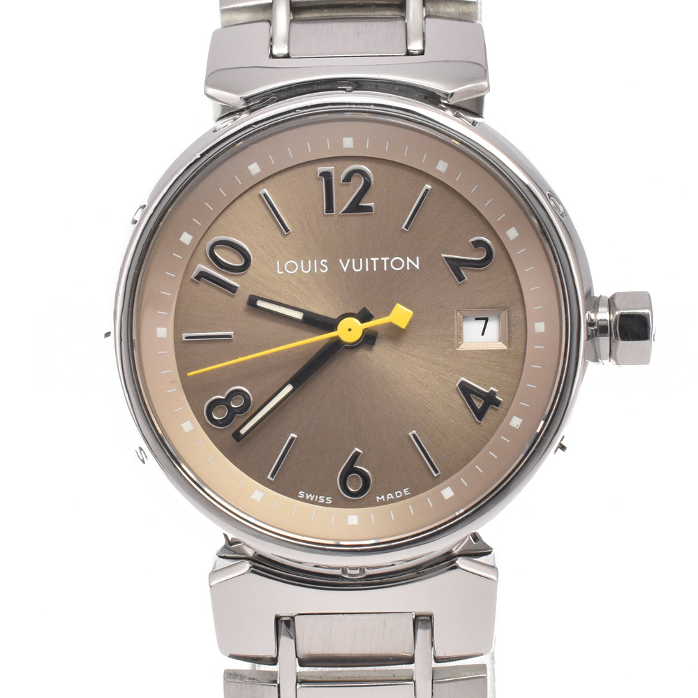LOUIS VUITTON Tambour Q1212 Brown Dial Quartz Ladies
 Watch C#146627