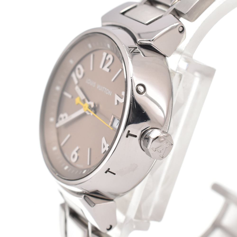 LOUIS VUITTON Tambour Q1212 Brown Dial Quartz Ladies
 Watch C#146627