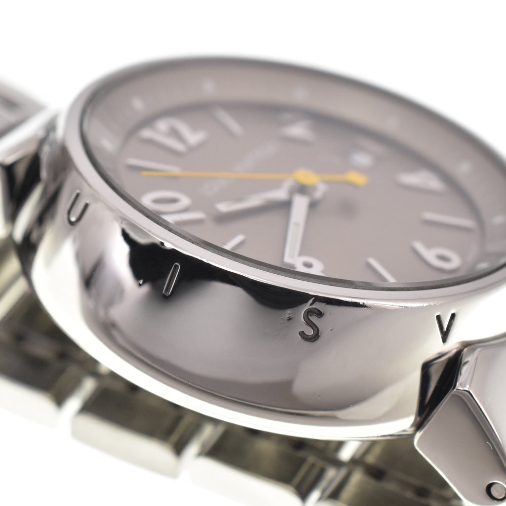 LOUIS VUITTON Tambour Q1212 Brown Dial Quartz Ladies
 Watch C#146627