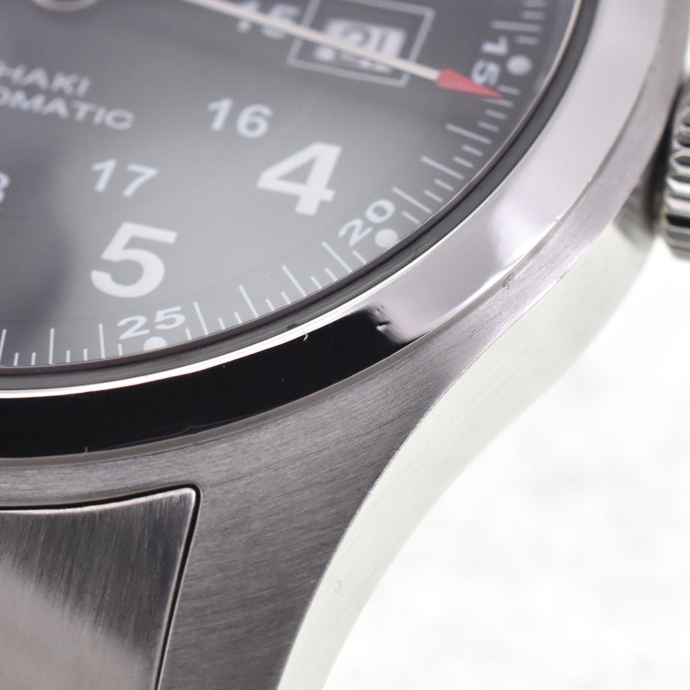 with paper HAMILTON Khaki field H706050 black Dial Automatic Men's
 Watch C#146631