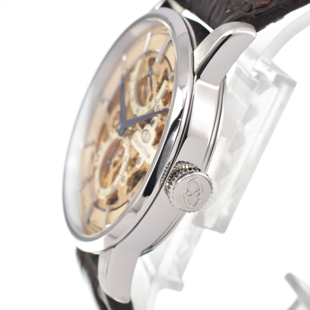 ORIENT STAR Classic skeleton RK-AZ0001S/F8B6-UAA0 Power reserve Small second skeleton Dial Hand Winding Men's
 Watch R#146632