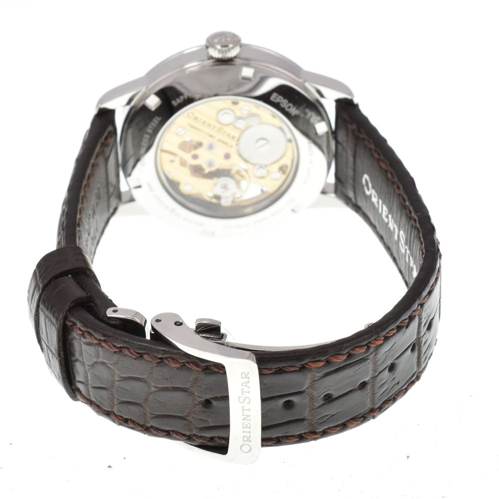 ORIENT STAR Classic skeleton RK-AZ0001S/F8B6-UAA0 Power reserve Small second skeleton Dial Hand Winding Men's
 Watch R#146632