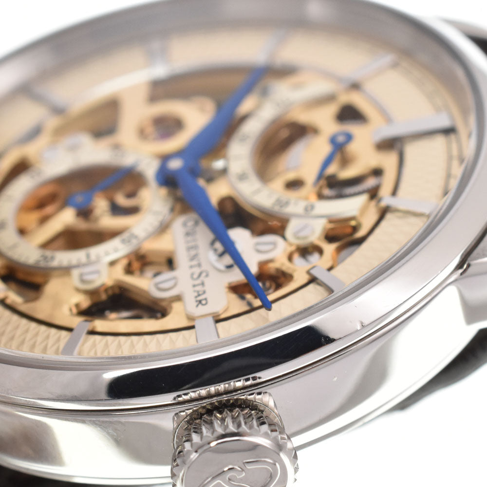 ORIENT STAR Classic skeleton RK-AZ0001S/F8B6-UAA0 Power reserve Small second skeleton Dial Hand Winding Men's
 Watch R#146632