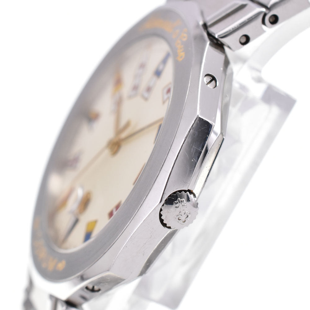 CORUM Admirals Cup 99.810.20 V550 Date Ivory Dial Quartz Men's
 Watch A#146426