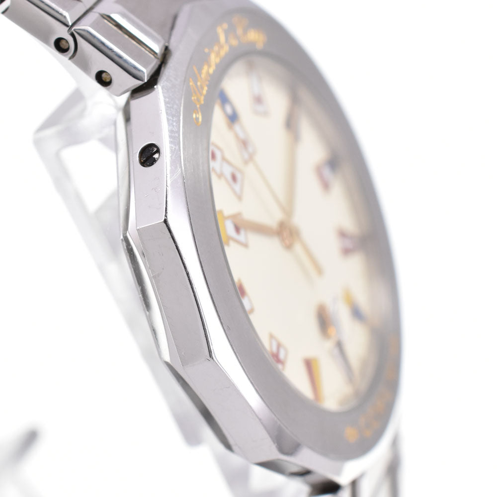 CORUM Admirals Cup 99.810.20 V550 Date Ivory Dial Quartz Men's
 Watch A#146426