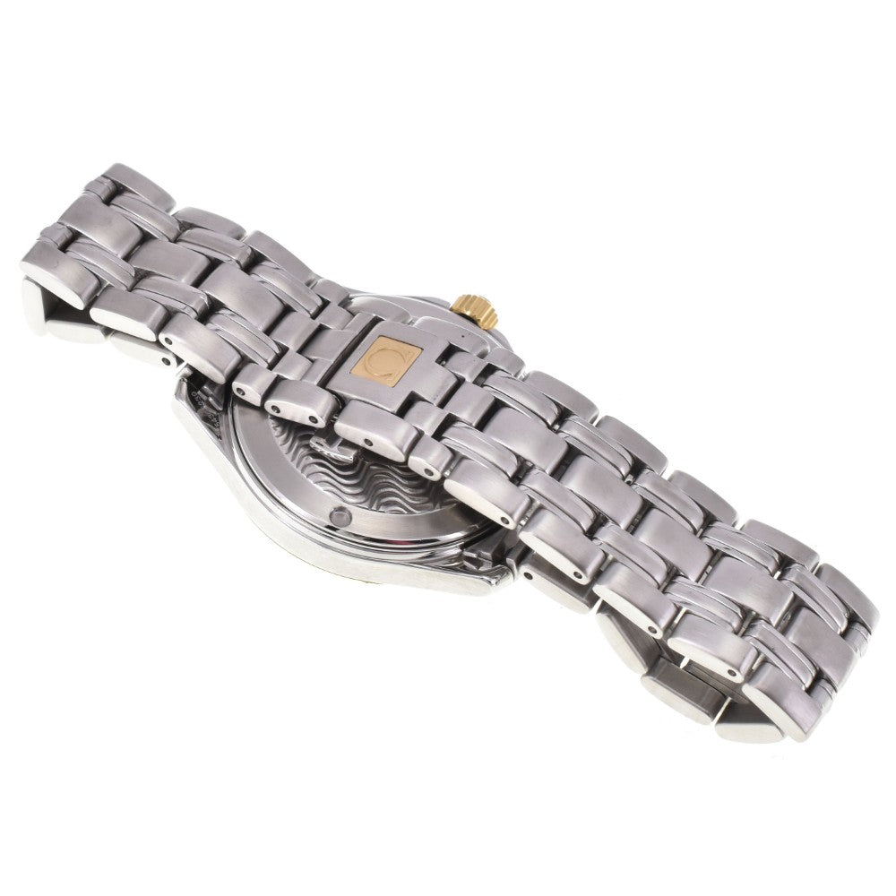 with paper OMEGA Seamaster 120m 2311.20 Date YG bezel white Dial Quartz Men's
 Watch C#146644