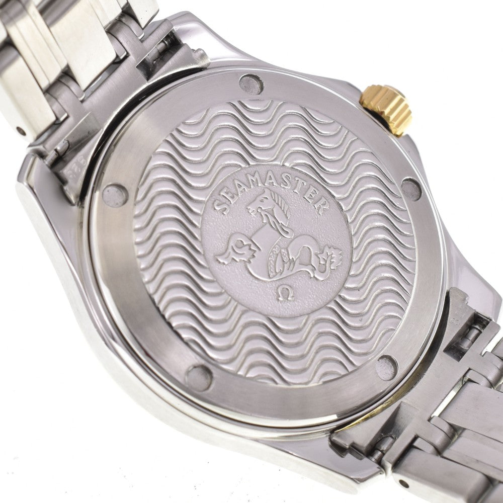 with paper OMEGA Seamaster 120m 2311.20 Date YG bezel white Dial Quartz Men's
 Watch C#146644