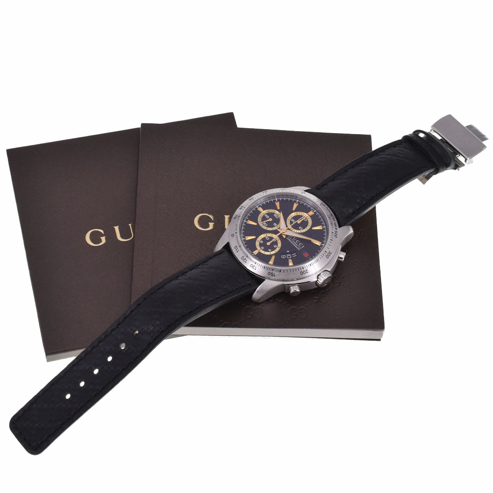 GUCCI G timeless 126.2 Chronograph Date black Dial Automatic Men's
 Watch I#146652